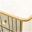 Scotts Square Dresser with Mirror - Light Champagne