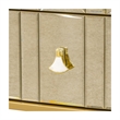 Scotts Square Dresser with Mirror - Light Champagne