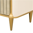 Scotts Square Mirrored Sideboard - Light Champagne