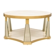 Scotts Square Oval Cocktail Table - Light Champagne