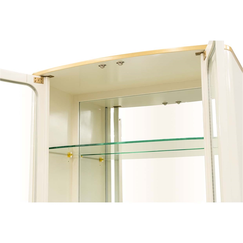 Scotts Square Display Cabinet - Light Champagne