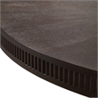West Kensington Oval Dining Table - Medium Espresso