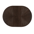West Kensington Oval Dining Table - Medium Espresso