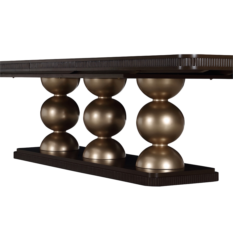West Kensington Rectangular Dining Table - Medium Espresso