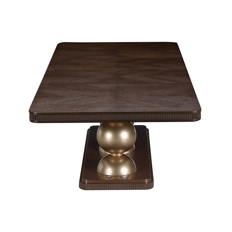 West Kensington Rectangular Dining Table - Medium Espresso