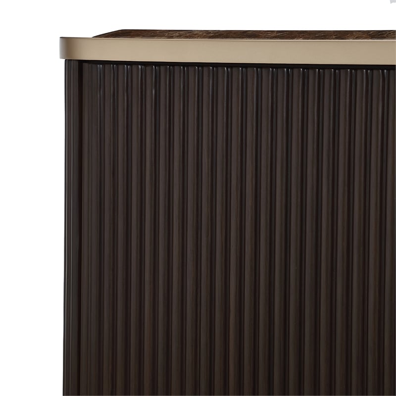 West Kensington Media Cabinet - Medium Espresso