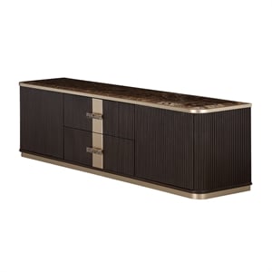 West Kensington Media Cabinet - Medium Espresso