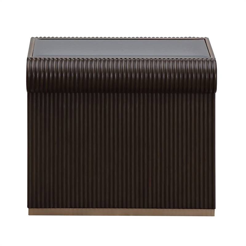 West Kensington End Table - Medium Espresso