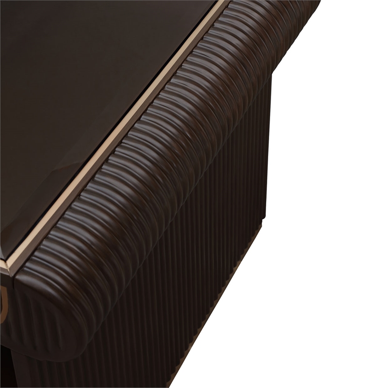 West Kensington End Table - Medium Espresso