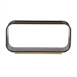 West Kensington Reeded Console Table - Medium Espresso