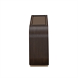 West Kensington Reeded Console Table - Medium Espresso