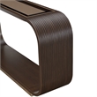 West Kensington Reeded Console Table - Medium Espresso