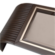 West Kensington Reeded Console Table - Medium Espresso