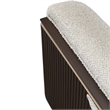 West Kensington Matching Chair - Buff/Medium Espresso