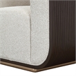 West Kensington Matching Chair - Buff/Medium Espresso
