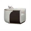 West Kensington Matching Chair - Buff/Medium Espresso