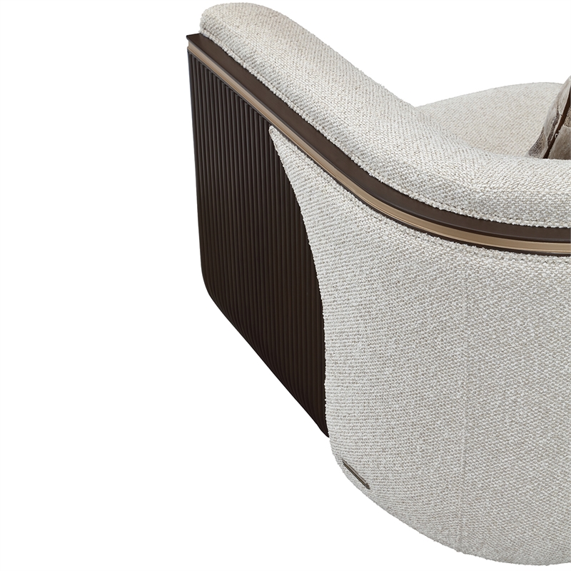 West Kensington Matching Chair - Buff/Medium Espresso