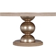 West Kensington Round Dining Table - Sea Salt Caramel