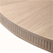West Kensington Round Dining Table - Sea Salt Caramel