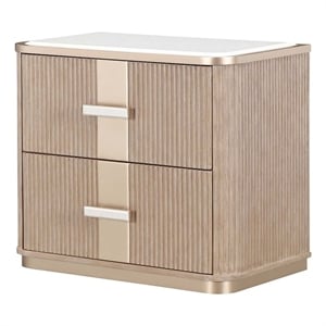 West Kensington 2-Drawer Nightstand - Sea Salt Caramel