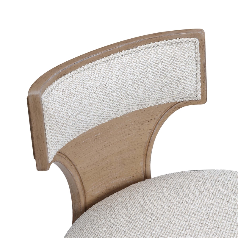 West Kensington Boucle Vanity Chair - Sea Salt Caramel