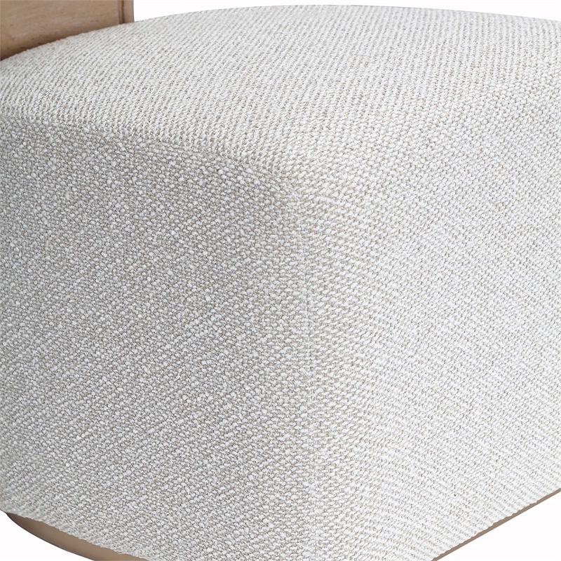 West Kensington Boucle Vanity Chair - Sea Salt Caramel