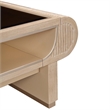 West Kensington Reeded Cocktail Table - Sea Salt Caramel
