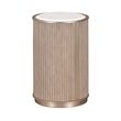 West Kensington Chairside Table - Sea Salt Caramel