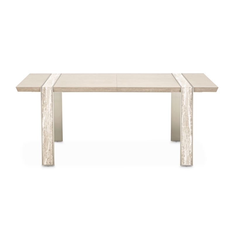 Lotus Bay Narrow Rectangular Dining Table - Sand