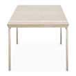Lotus Bay Narrow Rectangular Dining Table - Sand