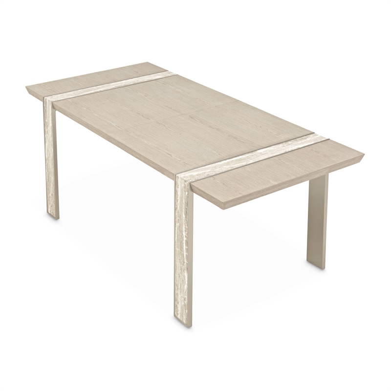 Lotus Bay Narrow Rectangular Dining Table - Sand