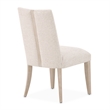 Lotus Bay Set of 2 Dining Side Chairs - Tusk/Sand