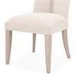 Lotus Bay Set of 2 Dining Side Chairs - Tusk/Sand