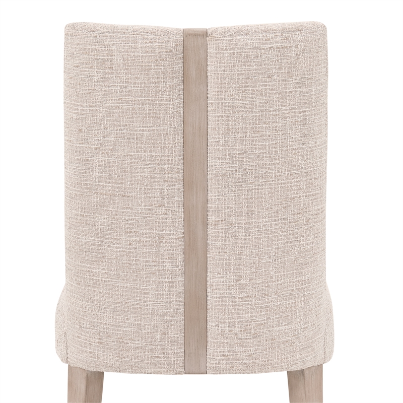 Lotus Bay Set of 2 Dining Side Chairs - Tusk/Sand