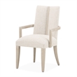 Lotus Bay Dining Arm Chair - Tusk/Sand
