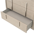 Lotus Bay Five-Drawer Chest with Dual Cabinets - Sand