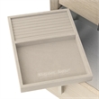 Lotus Bay Five-Drawer Chest with Dual Cabinets - Sand