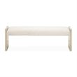 Lotus Bay Accent Bench - Tusk/Sand