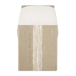 Lotus Bay Accent Bench - Tusk/Sand