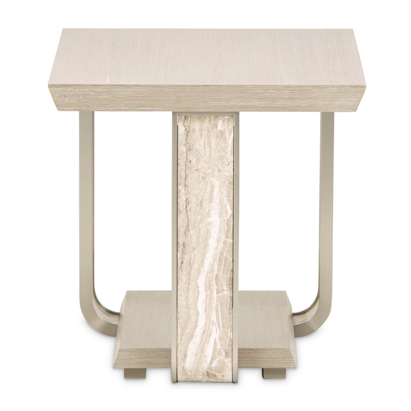 Lotus Bay End Table - Sand