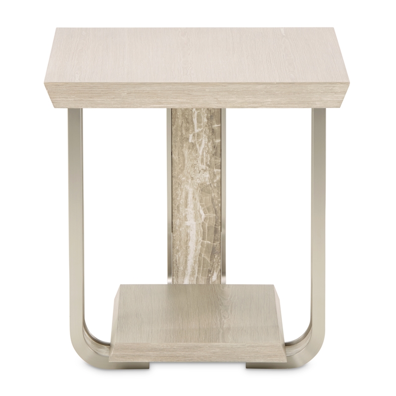 Lotus Bay End Table - Sand
