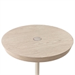 Lotus Bay Round Chairside Table - Sand