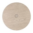 Lotus Bay Round Chairside Table - Sand
