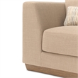 Portrait 5-Piece Modular Sectional - Toffee/Sienna Brown