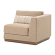 Portrait 5-Piece Modular Sectional - Toffee/Sienna Brown