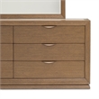 Portrait Dresser with Mirror - Sienna Brown