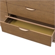 Portrait Dresser with Mirror - Sienna Brown