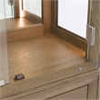 Portrait Display Cabinet with LED Lighting - Sienna Brown