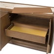 Portrait Sideboard with LED Lights - Sienna Brown