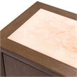 Portrait Sideboard with LED Lights - Sienna Brown